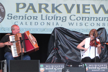 Liz Carroll and Friends at Milwaukee Irish Fest - August 15, 2015