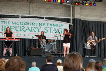 Searson at Milwaukee Irish Fest - August 16, 2014