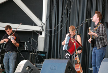 Kintra at Milwaukee Irish Fest - August 21, 2011.  Photo by James Fidler