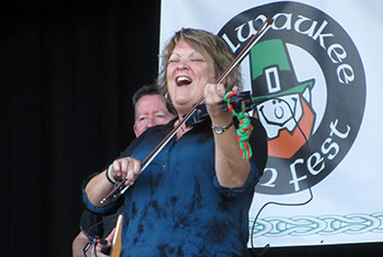 Eileen Ivers at Milwaukee Irish Fest - August 22, 2021