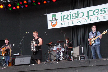 Skerryvore at Milwaukee Irish Fest - August 21, 2011