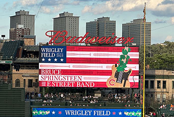 Bruce Springsteen and the E Street Band at Wrigley Field