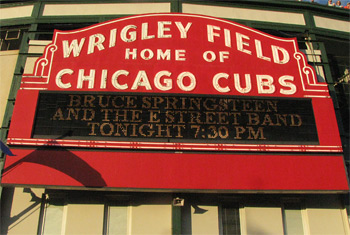 Bruce Springsteen and the E Street Band at Wrigley Field - September 8, 2012