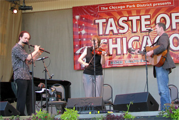 Liz Carroll, John Doyle and John Williams at Taste of Chicago - June 29, 2011
