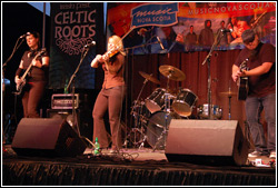 Samantha Robichaud at Milwaukee Irish Fest 2009 - August 15, 2009.  Photo by James Fidler.