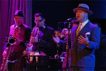 Big Bad Voodoo Daddy at Chicago City Winery 2014