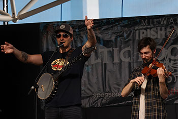 Gadan with Enda Scahill at Milwaukee Irish Fest - August 17, 2024