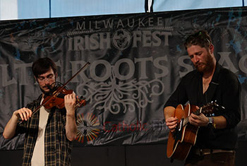 Gadan with Enda Scahill at Milwaukee Irish Fest - August 17, 2024