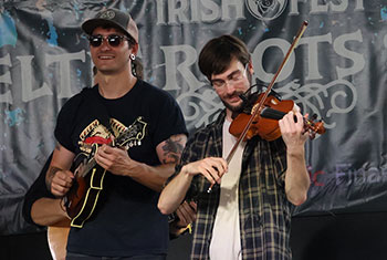 Gadan with Enda Scahill at Milwaukee Irish Fest - August 17, 2024