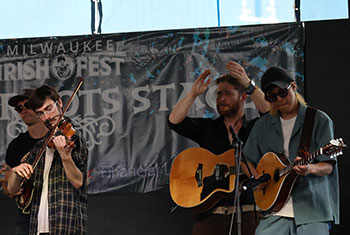 Gadan with Enda Scahill at Milwaukee Irish Fest - August 17, 2024