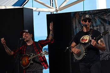 Gadan with Enda Scahill at Milwaukee Irish Fest - August 17, 2024