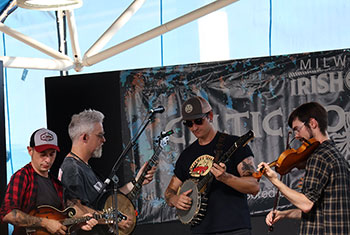 Gadan with Enda Scahill at Milwaukee Irish Fest - August 17, 2024