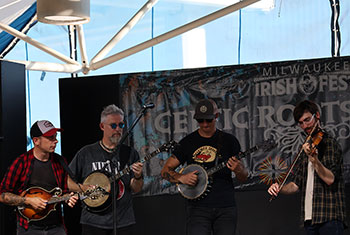 Gadan with Enda Scahill at Milwaukee Irish Fest - August 17, 2024