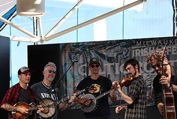 Gadan with Enda Scahill at Milwaukee Irish Fest - August 17, 2024