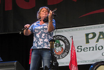 Eileen Ivers at Milwaukee Irish Fest - August 19, 2022