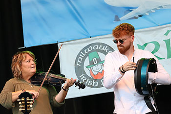 Eileen Ivers at Milwaukee Irish Fest - August 19, 2023