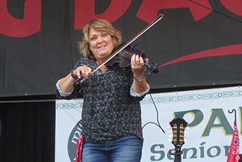 Eileen Ivers at Milwaukee Irish Fest 2022