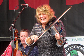 Eileen Ivers at Milwaukee Irish Fest - August 21, 2022