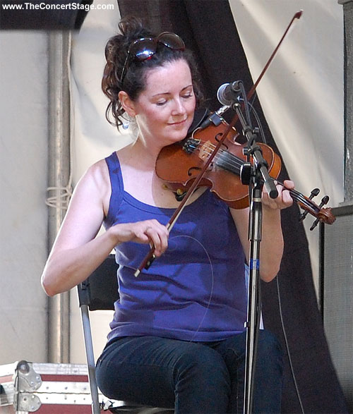 The Concert Stage - Kathleen Keane at Gaelic Park Irish Fest 2015