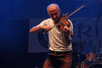 Donnell Leahy, Natalie MacMaster and Family at Milwaukee Irish Fest - August 17, 2024