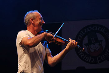 Donnell Leahy, Natalie MacMaster and Family at Milwaukee Irish Fest - August 17, 2024