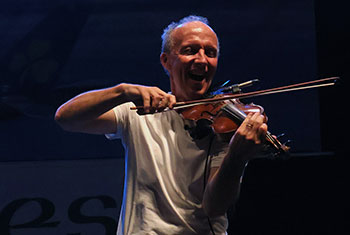 Donnell Leahy, Natalie MacMaster and Family at Milwaukee Irish Fest - August 17, 2024