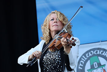 Donnell Leahy, Natalie MacMaster and Family at Milwaukee Irish Fest - August 18, 2024