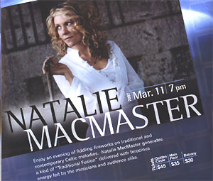 Natalie MacMaster flyer
